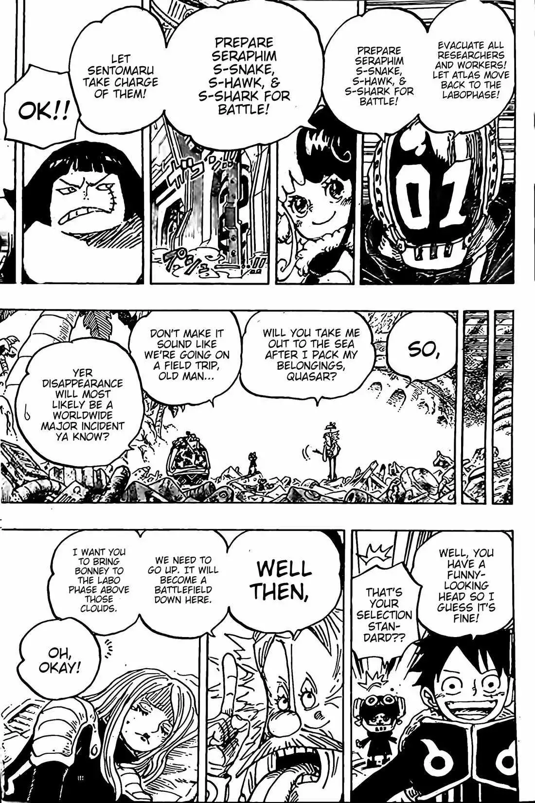 One Piece Chapter 1068 12